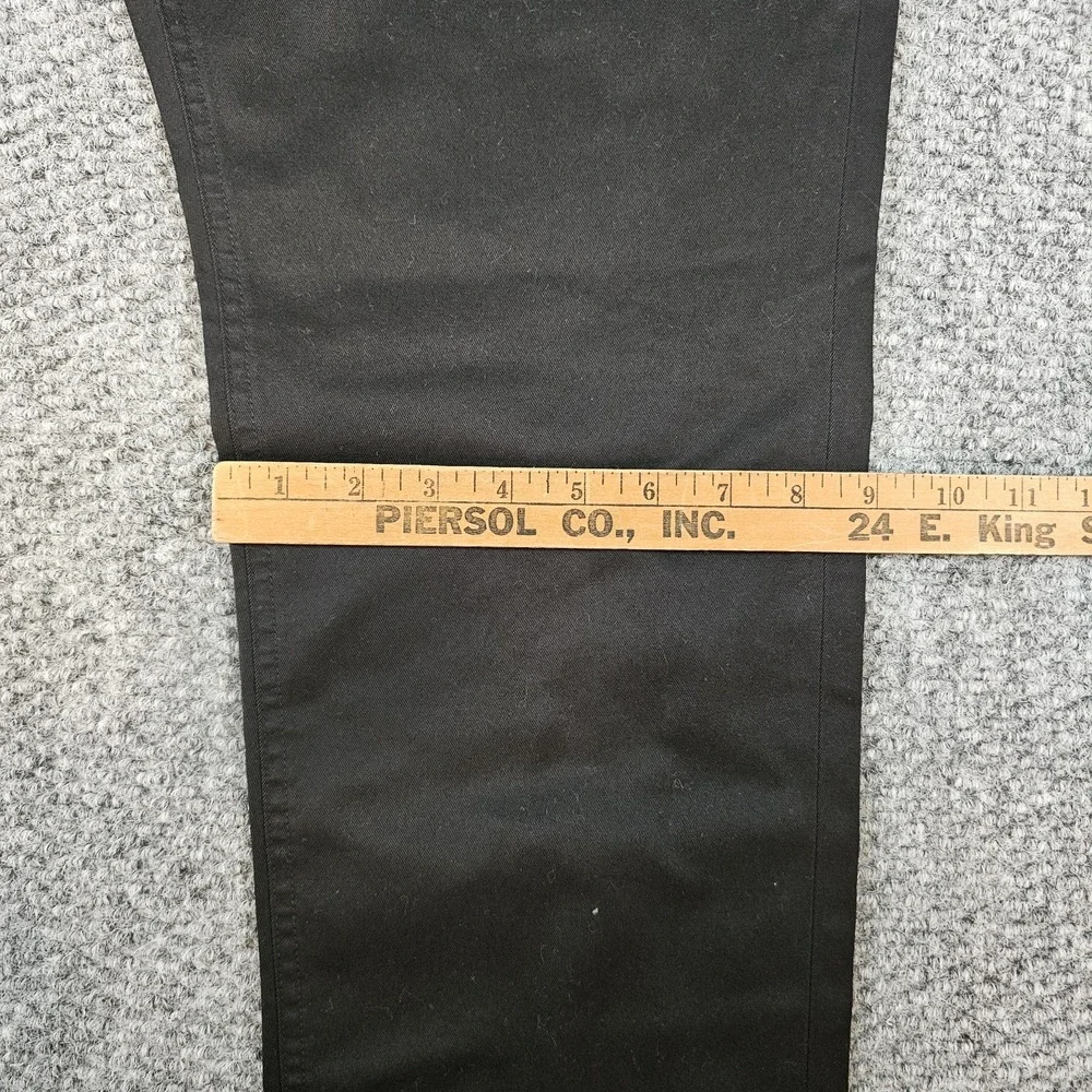 NWT Brooks Brothers Mens Pants Black 42x30 Advantage Chino Stretch Clark Fit - Picture 5 of 6